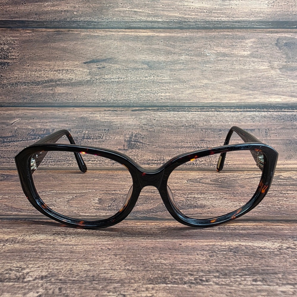 Solvari Kyoto Dark Tortoise Butterfly Frames Rhinestone Accents 58-15-135